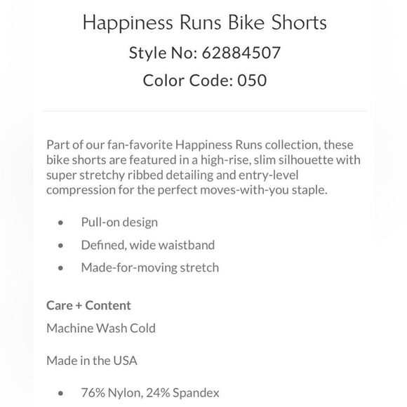 FP Movement Happiness Runs Bike Shorts - Picture 7 of 7
